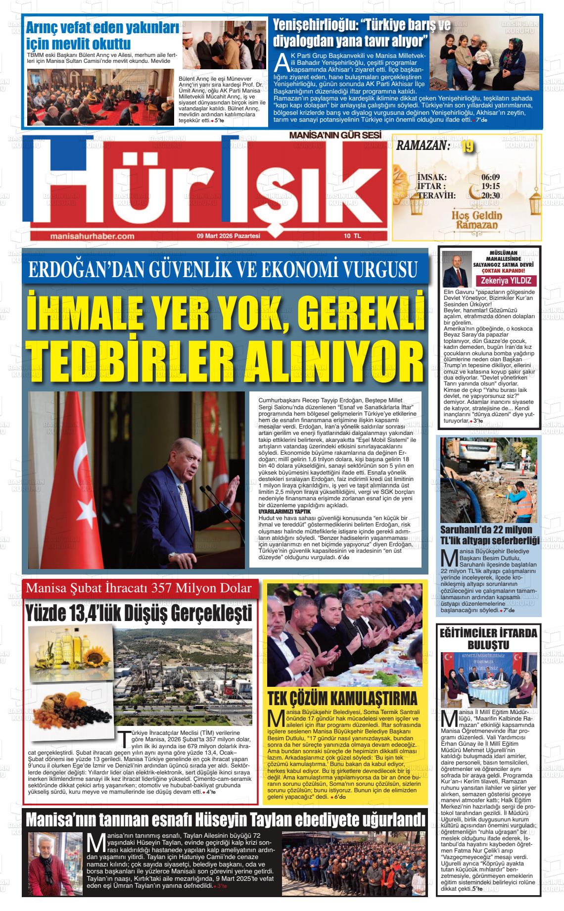 Manisa Hurisik 09.03.2026