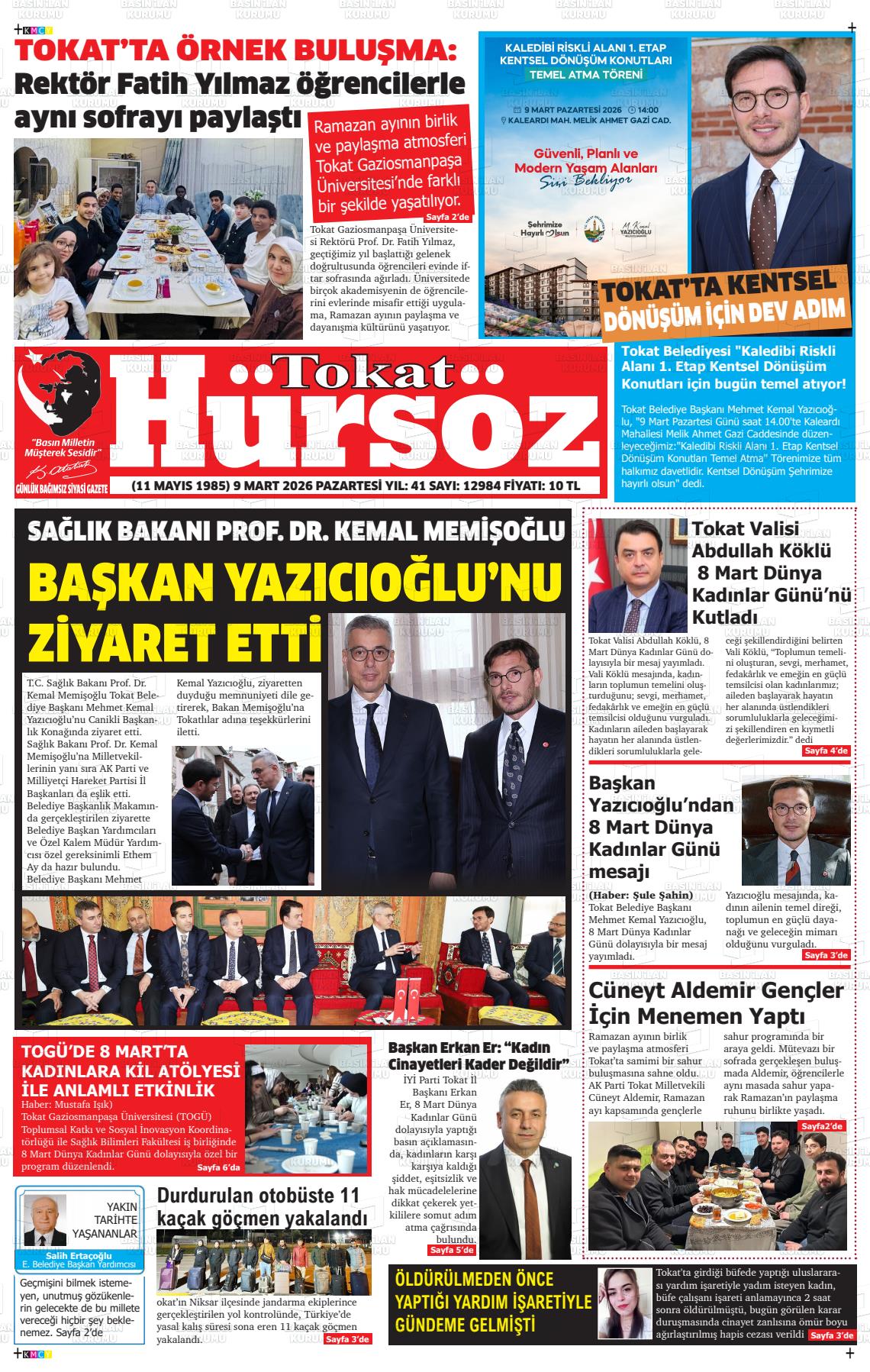 Tokat Hursoz 09.03.2026