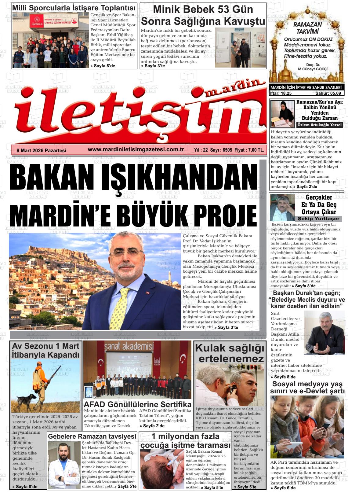 Mardin Iletisim 09.03.2026