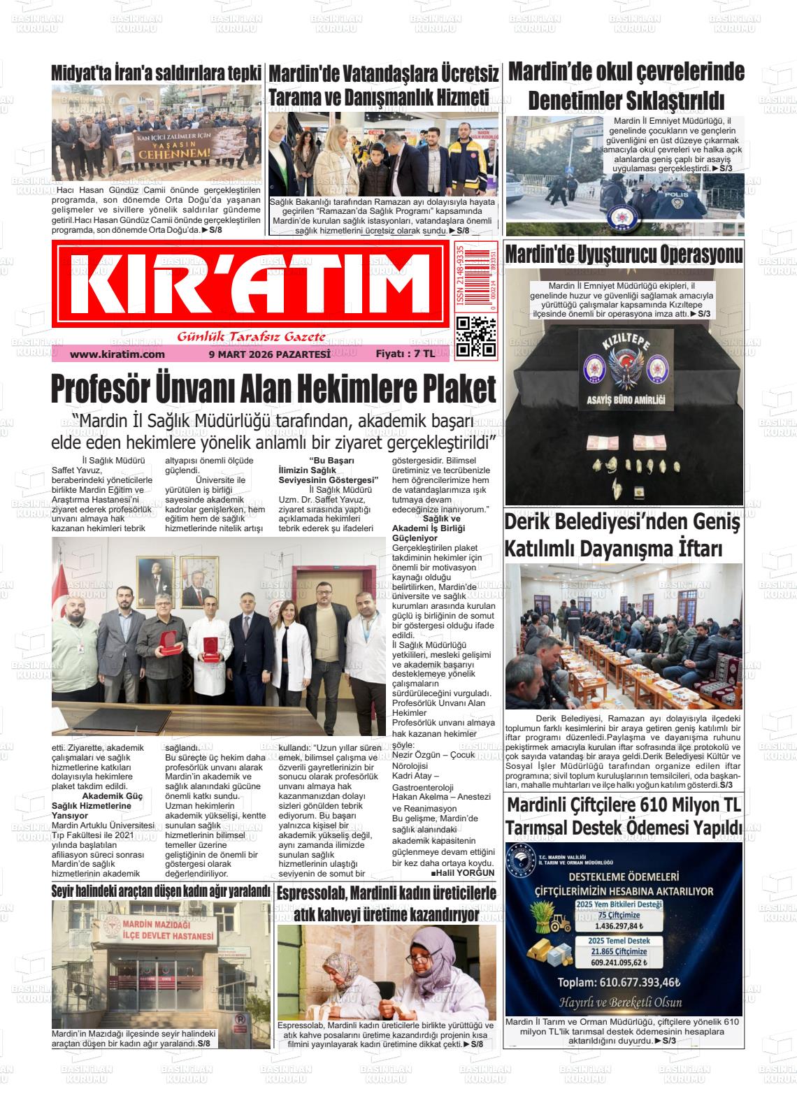 Mardin Kiratim 09.03.2026