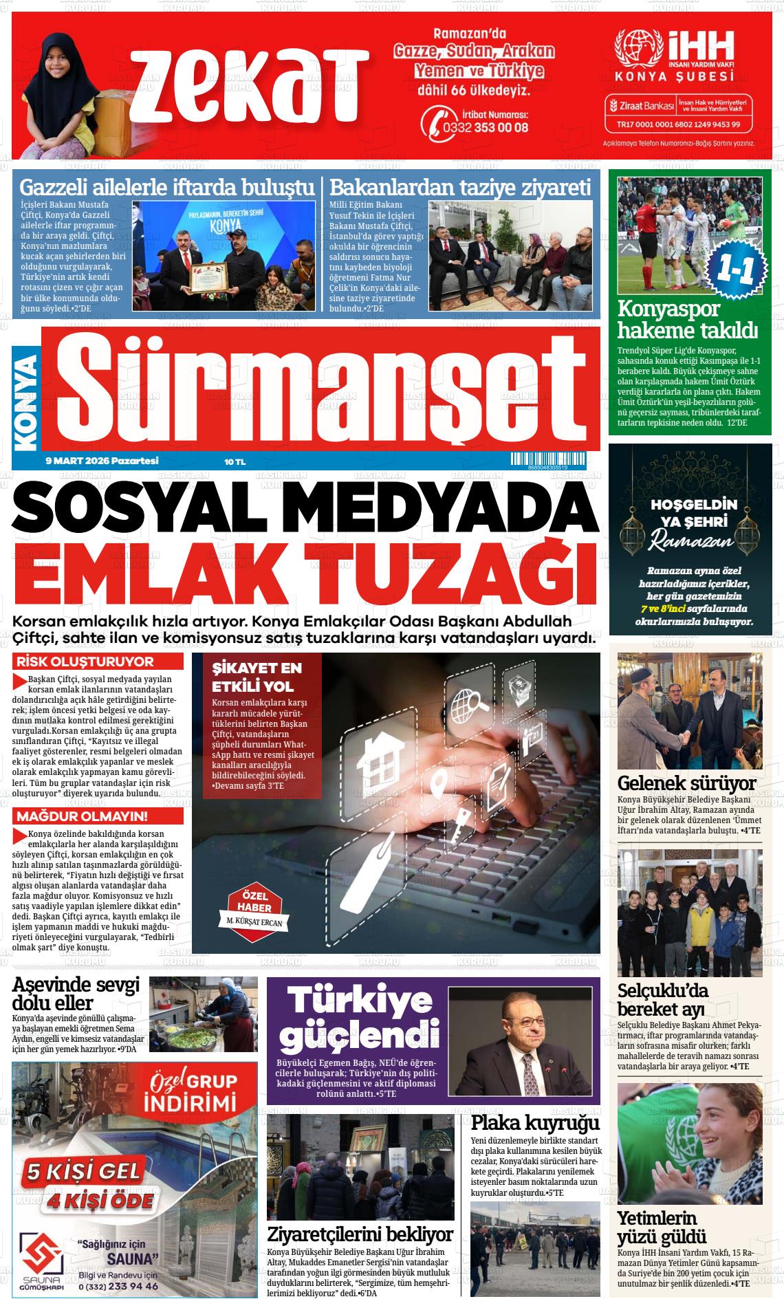 Konya Ninsesi 09.03.2026