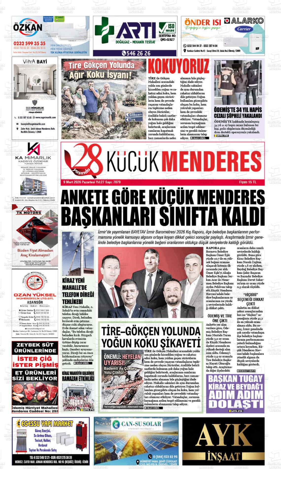 Izmir Kucukmenderes 09.03.2026