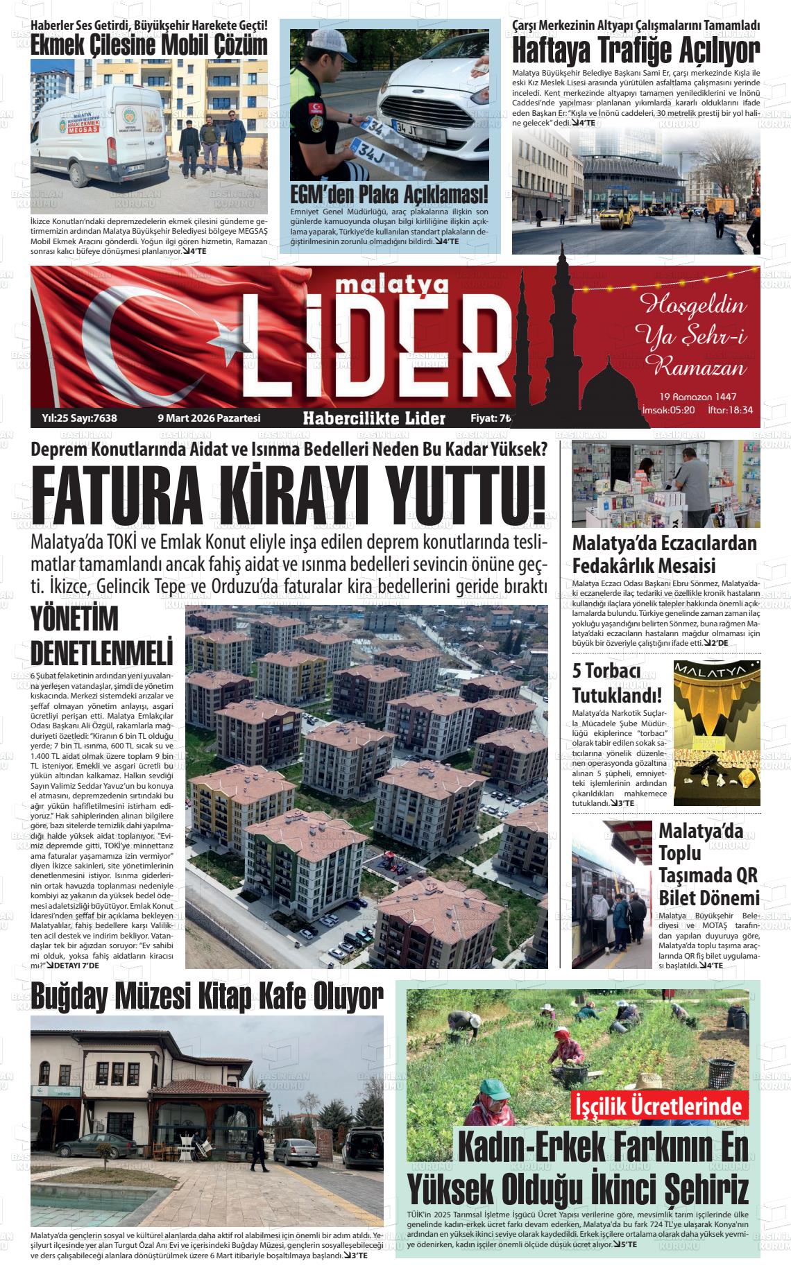 Malatya Sonsoz 09.03.2026