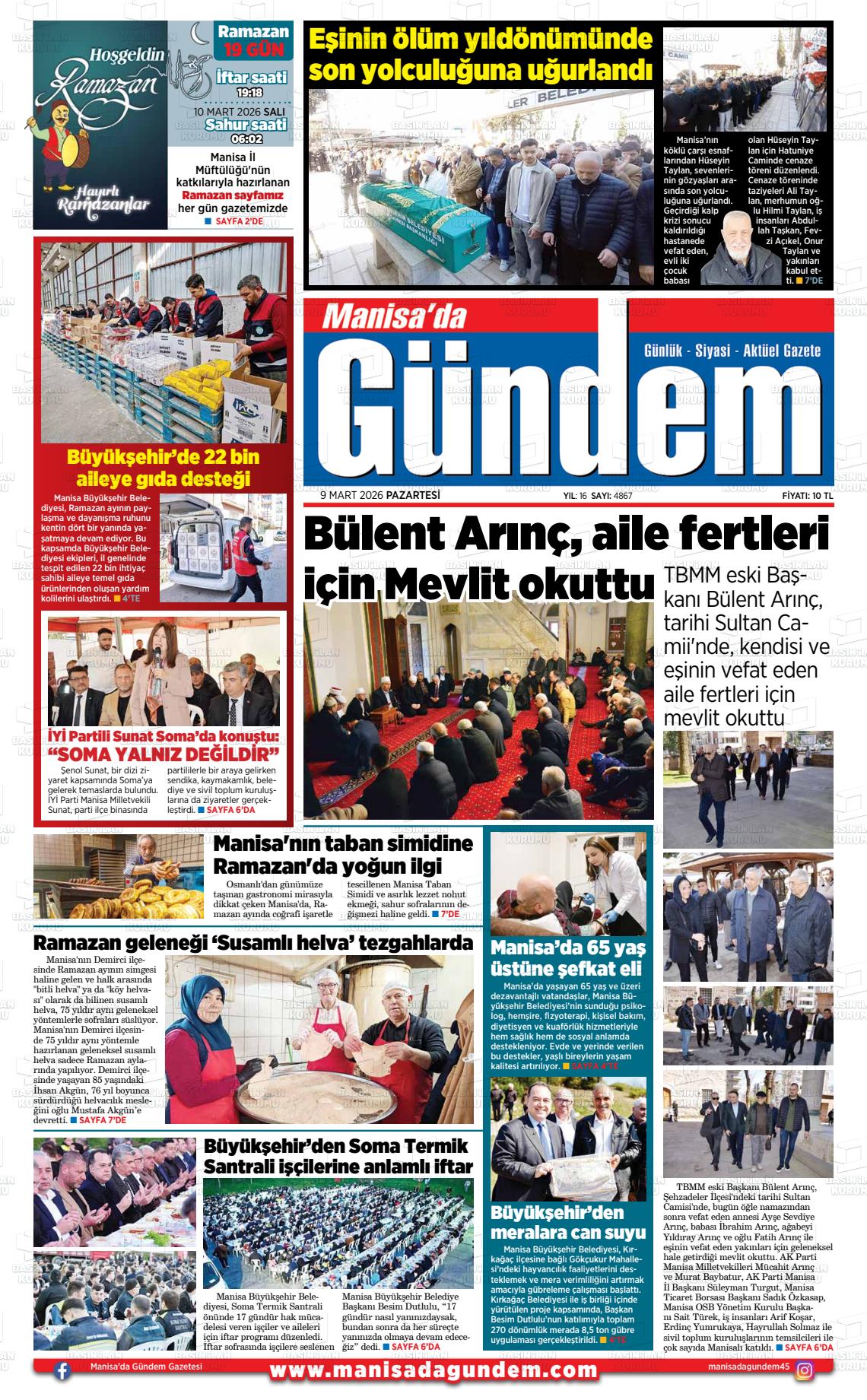 Manisa Dagundem 09.03.2026