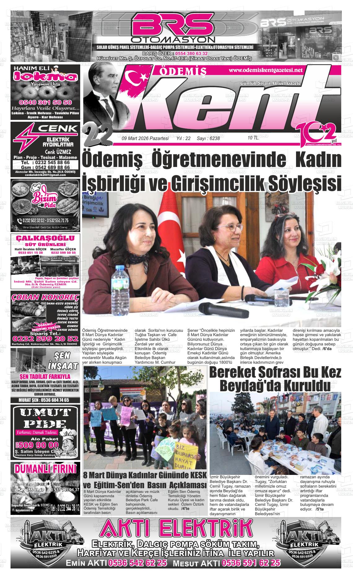 Izmir Odemiskent 09.03.2026
