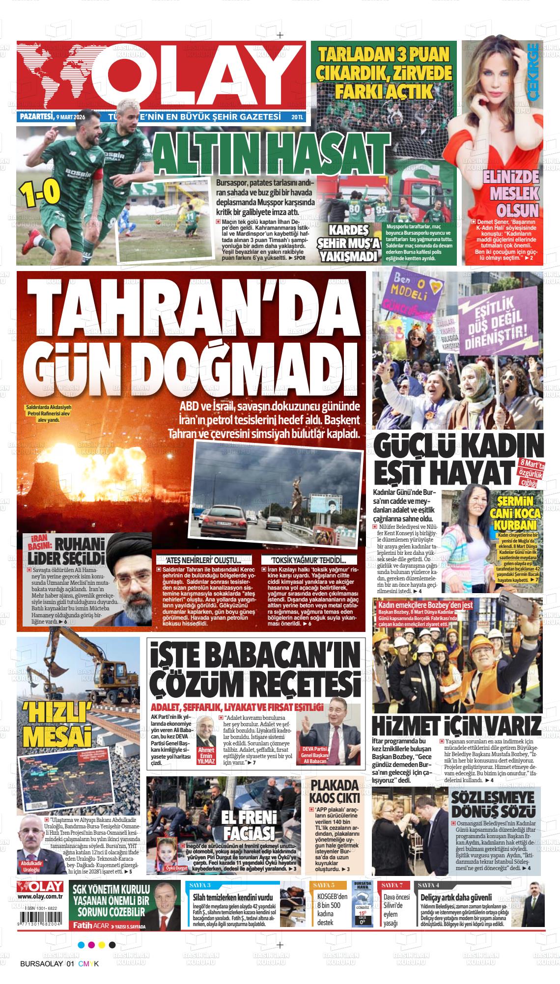 Hatay Olay 09.03.2026