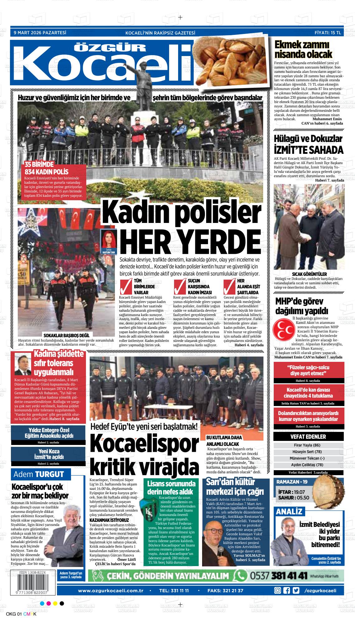 Kocaeli Ozgur 09.03.2026