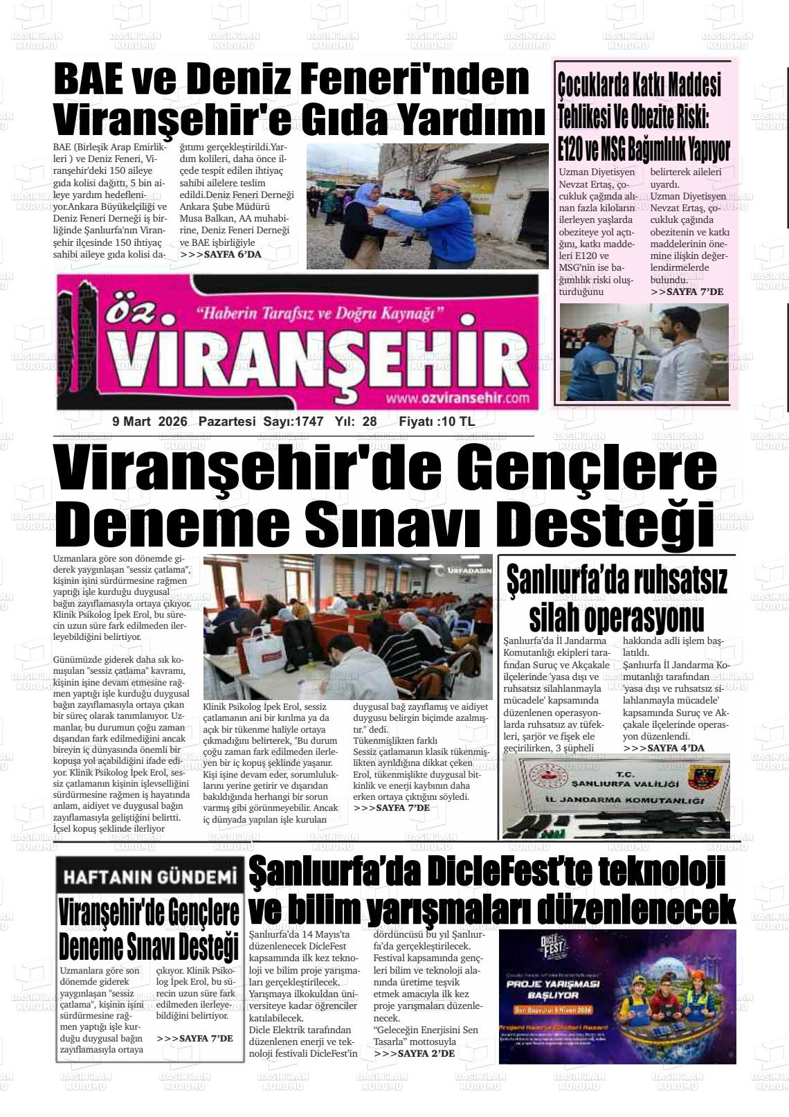 Sanliurfa Ozviransehir 09.03.2026