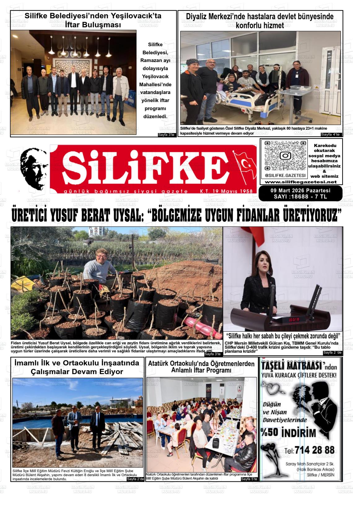 Mersin Silifke 09.03.2026