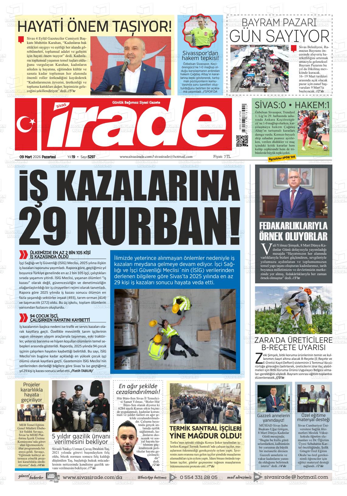 Sivas Irade 09.03.2026