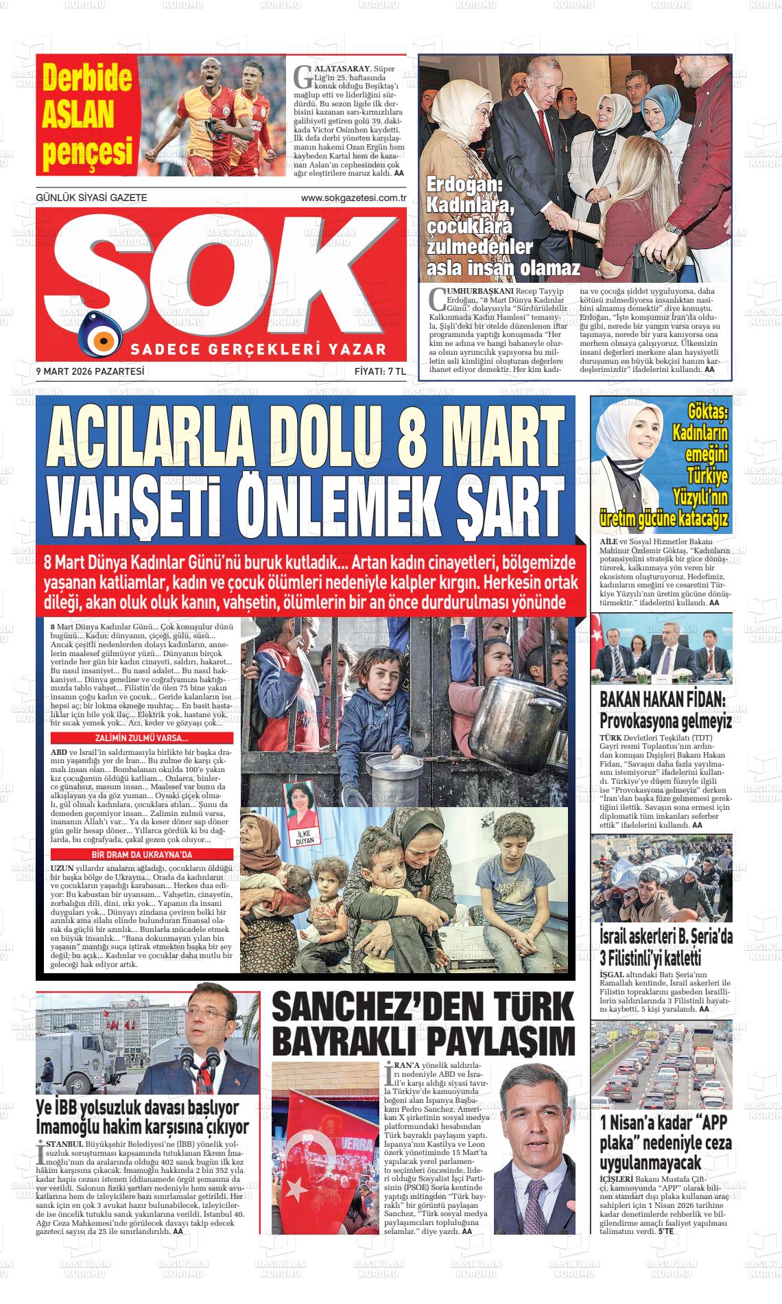 Istanbul Sok 09.03.2026