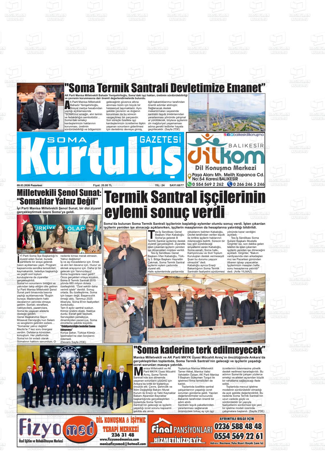 Manisa Somagundem 09.03.2026