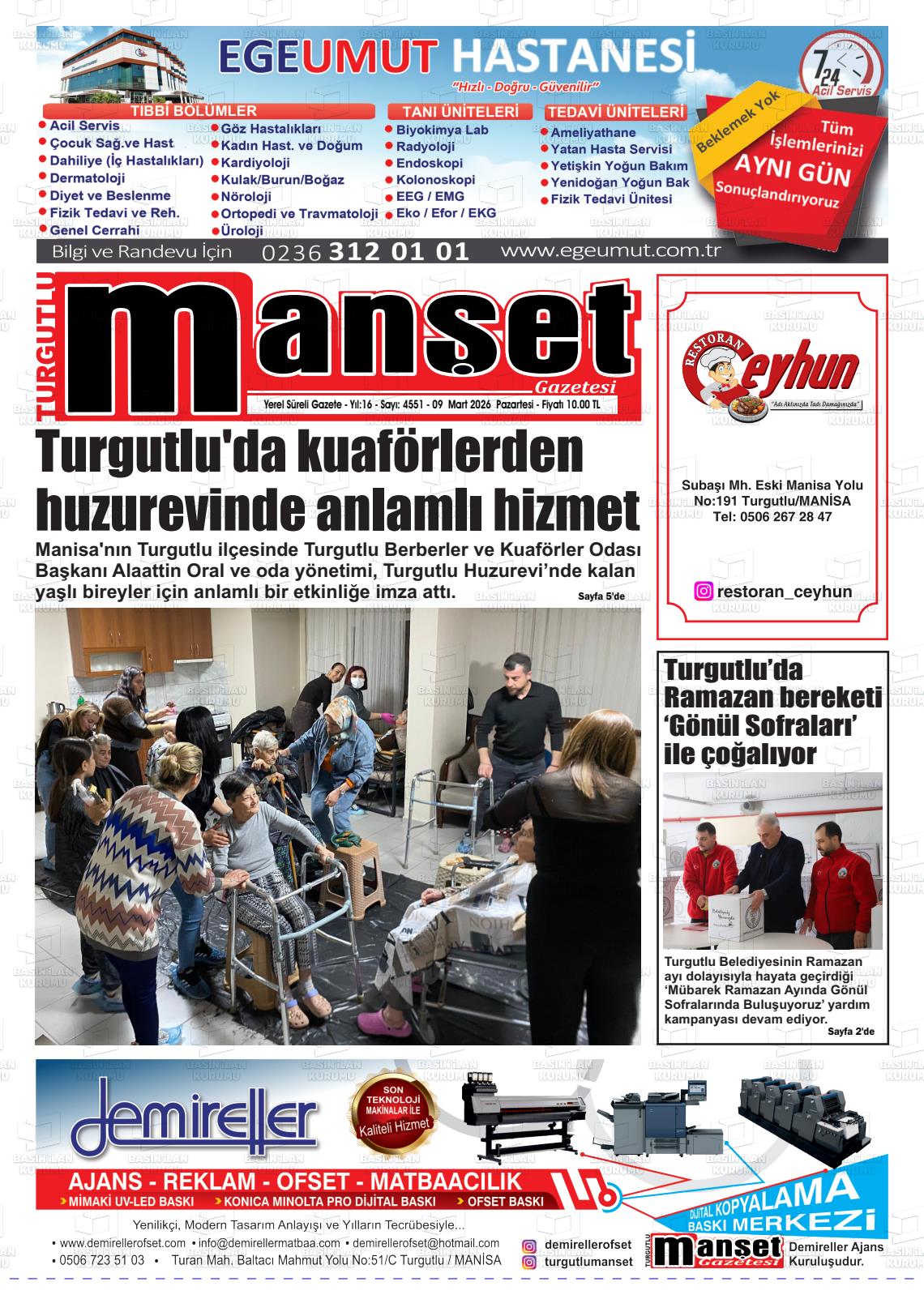 Manisa Turgutlumanset 09.03.2026