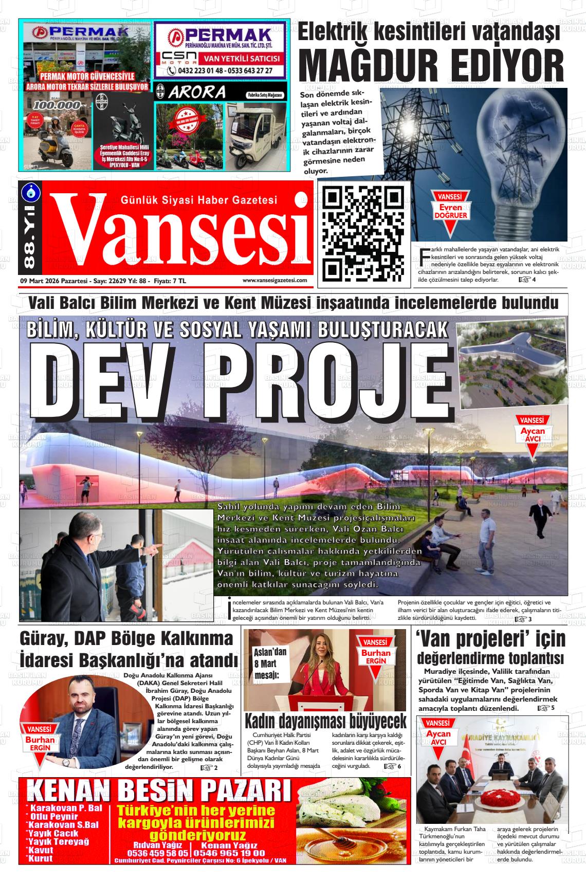 Van Sesi 09.03.2026