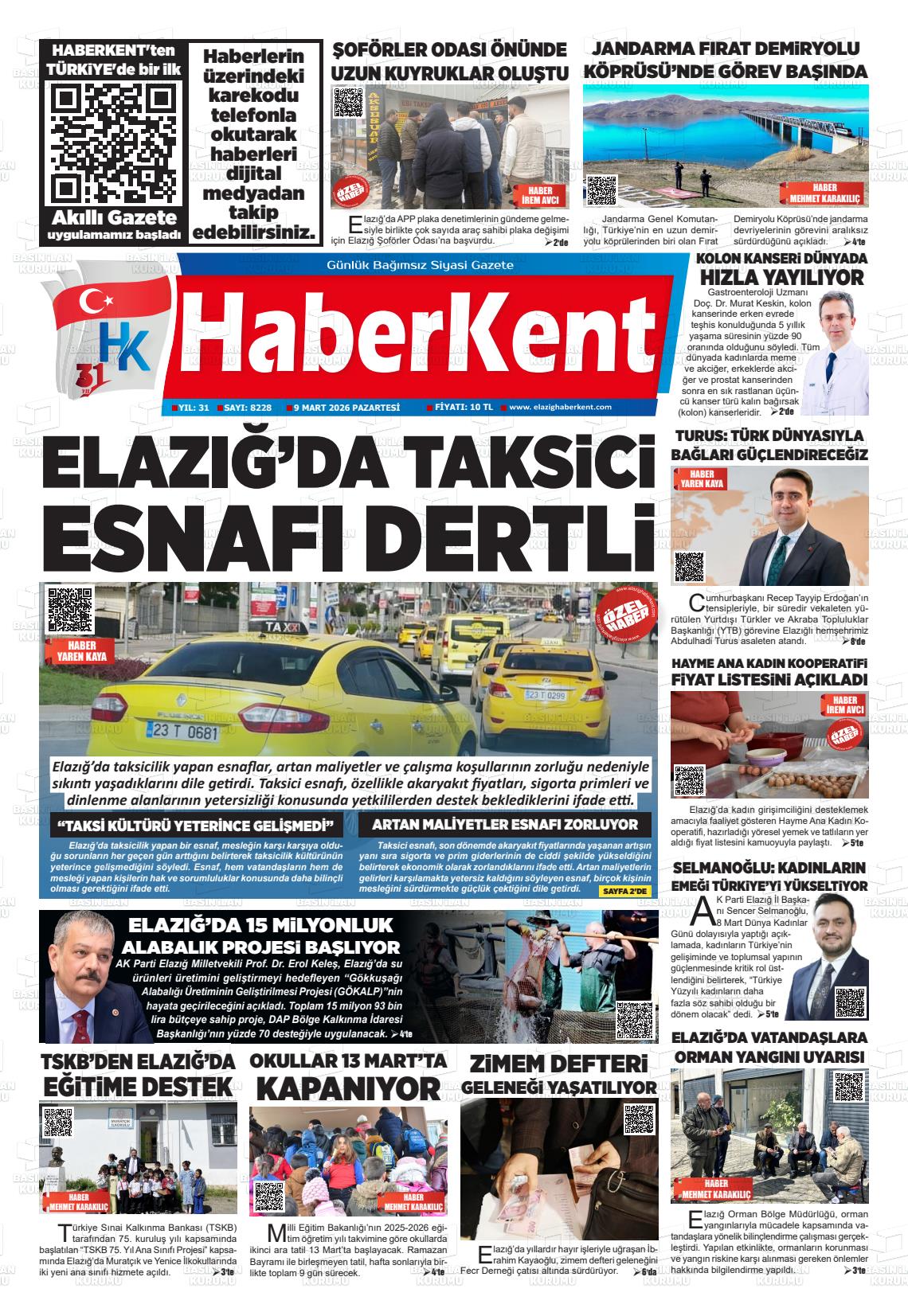 Elazig Yenicag 09.03.2026