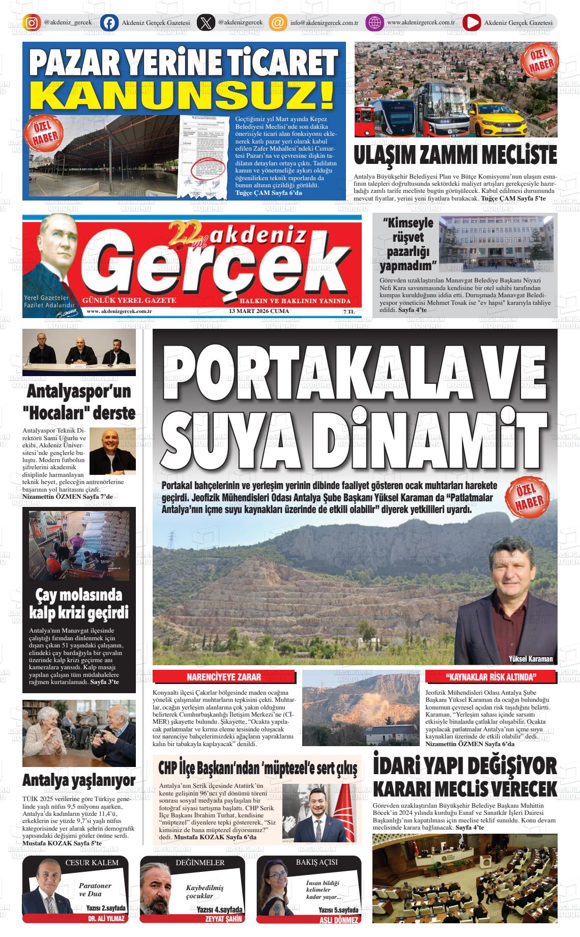 Antalya Akdenizgercek 13.03.2026