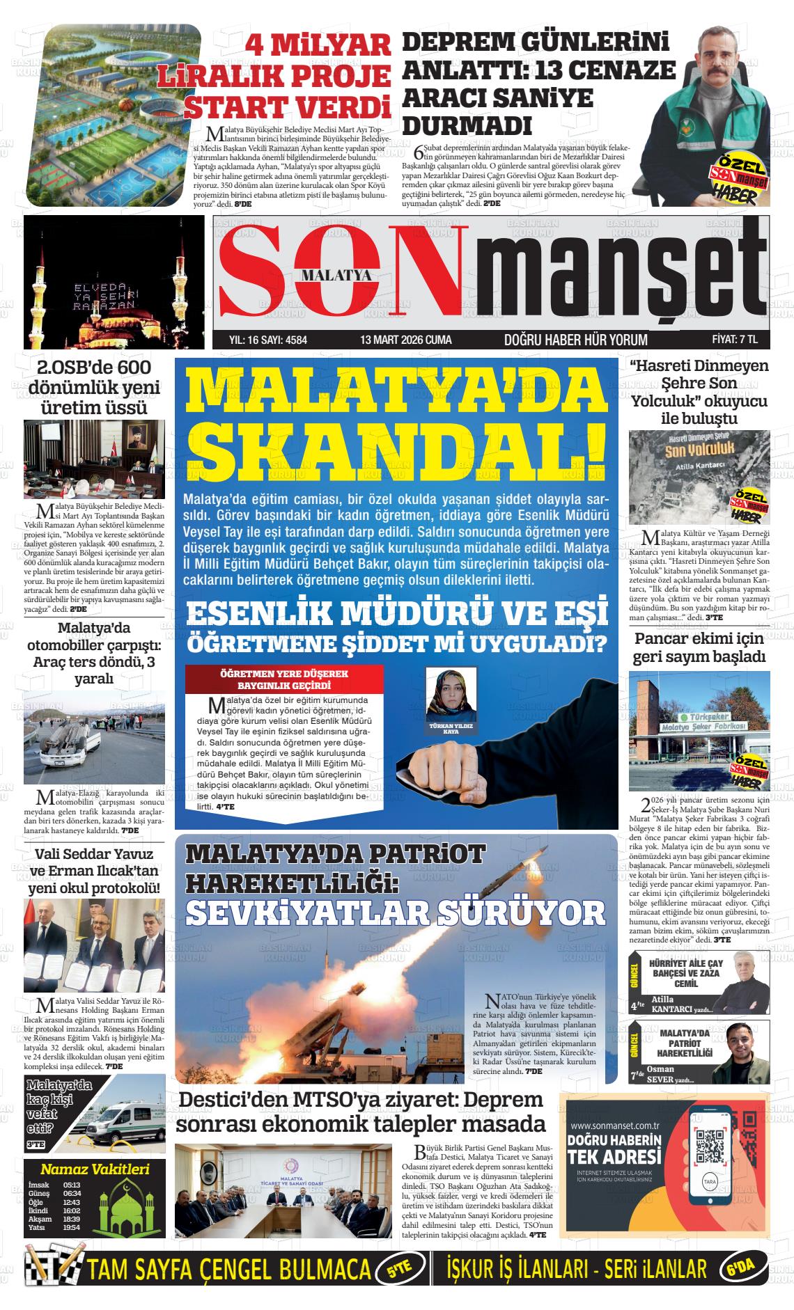 Malatya Busabah 13.03.2026