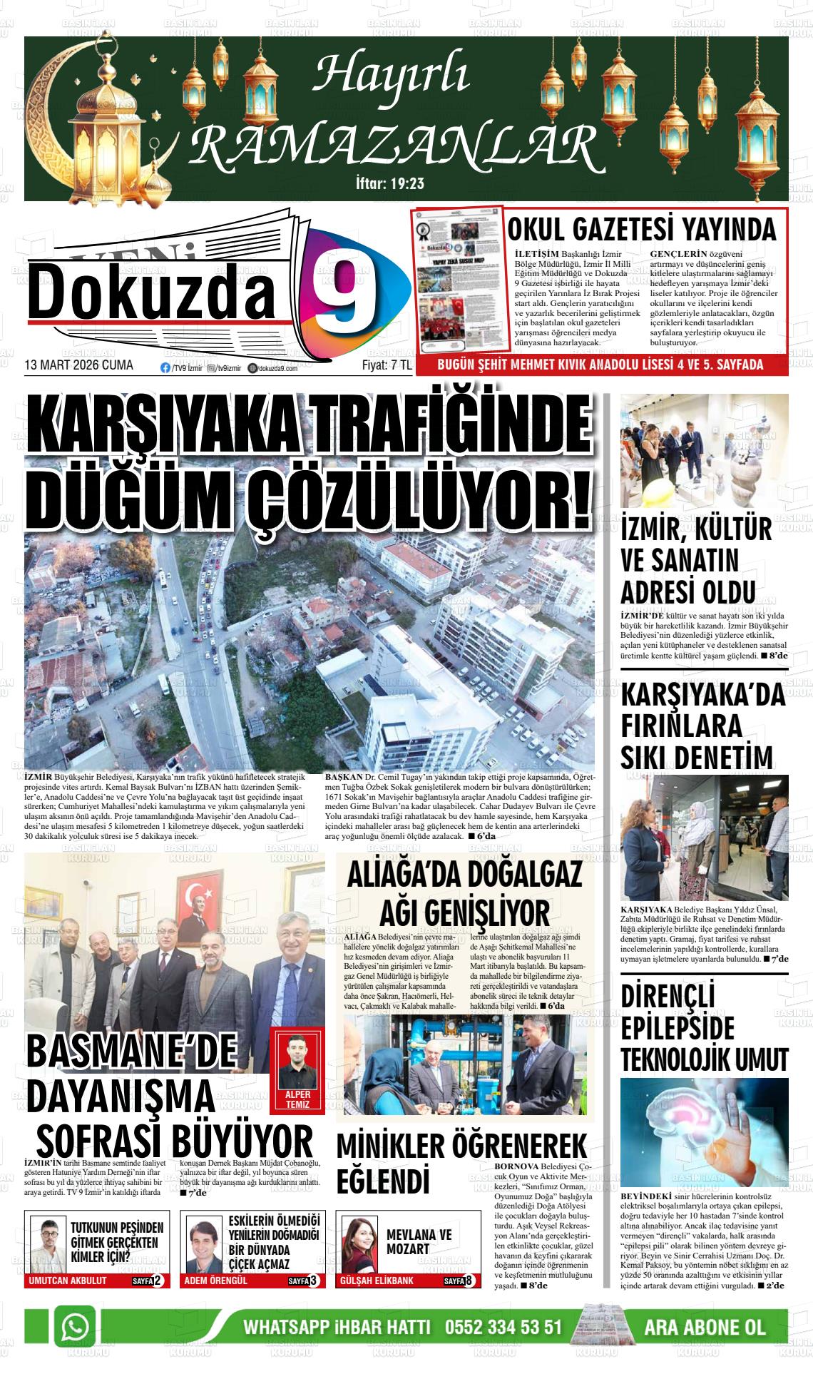 Izmir Buyuktorbali 13.03.2026