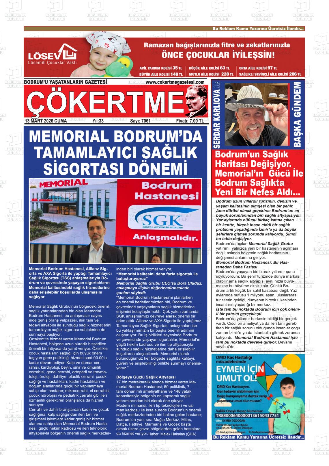 Mugla Cokertme 13.03.2026