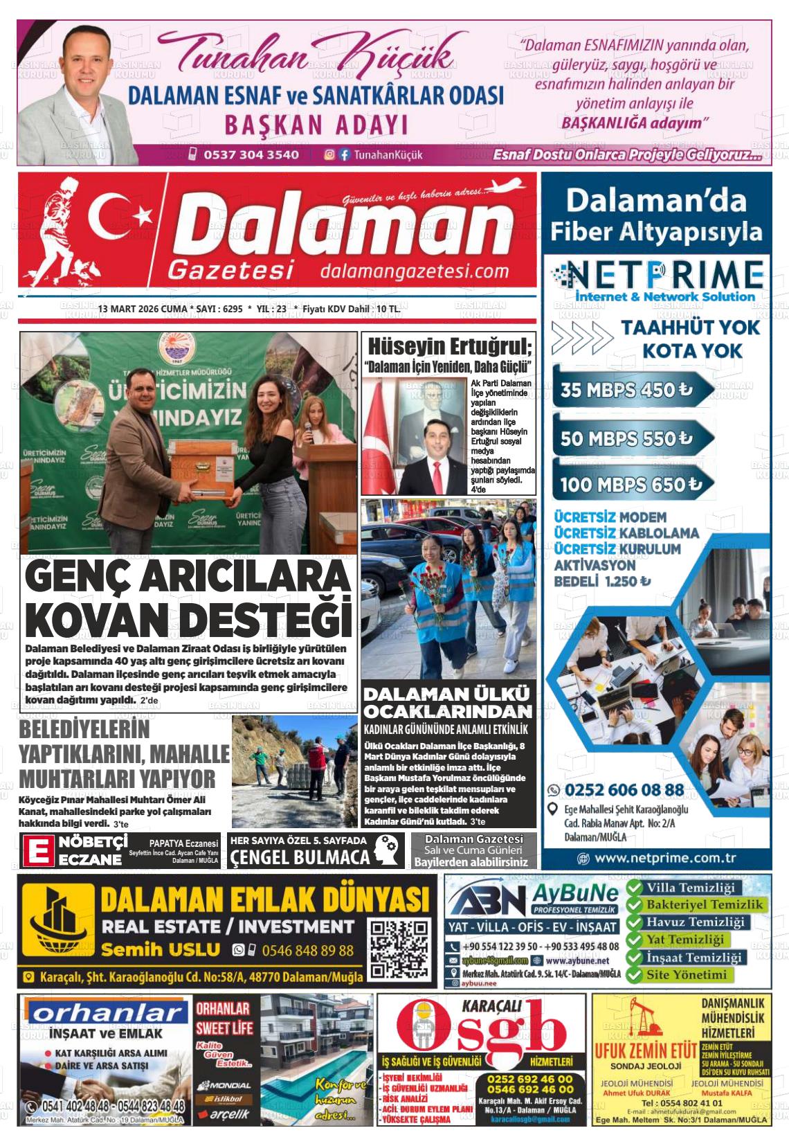 Mugla Dalaman 13.03.2026