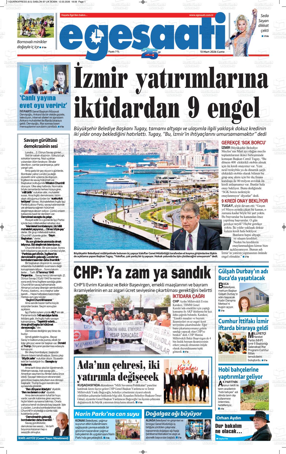 Izmir Haberekspres 13.03.2026