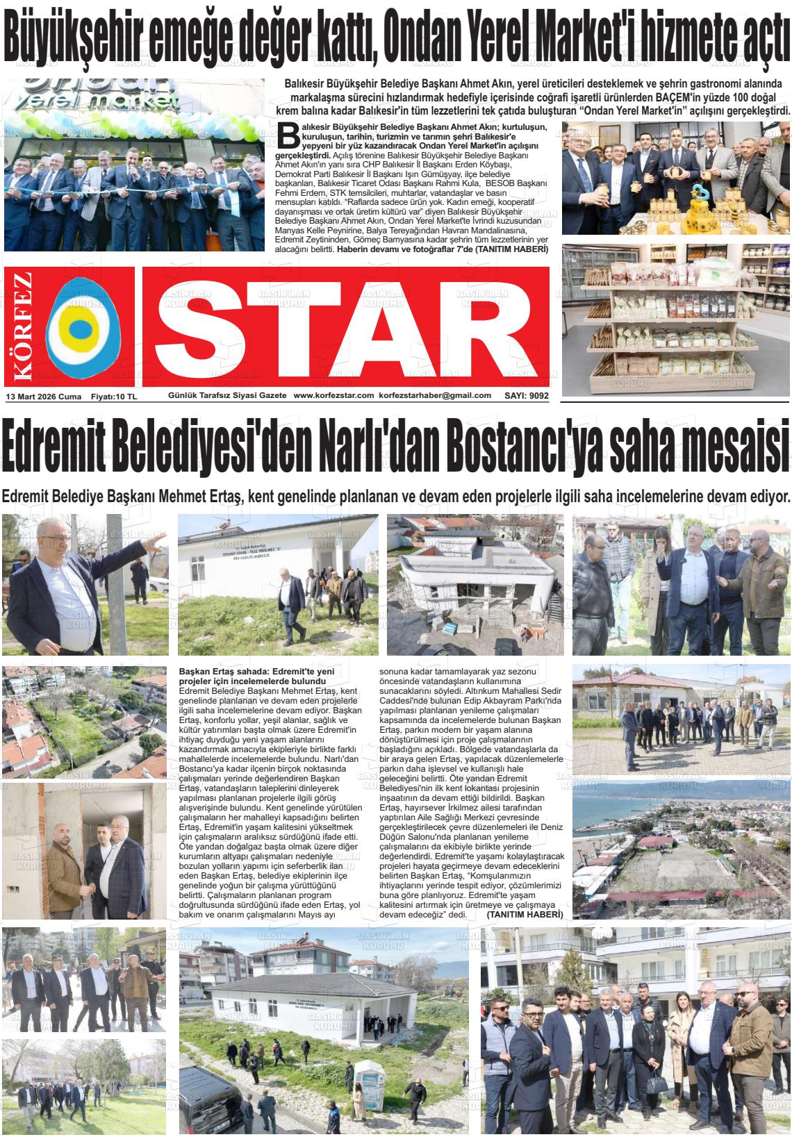 Balikesir Korfezstar 13.03.2026