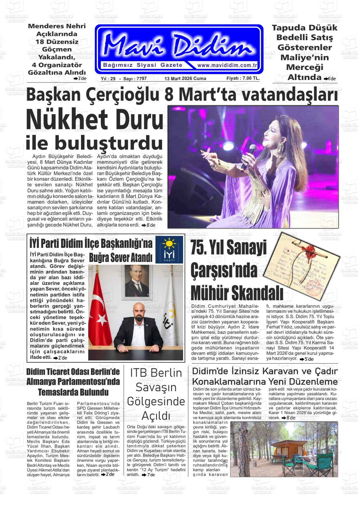 Aydin Mavididim 13.03.2026