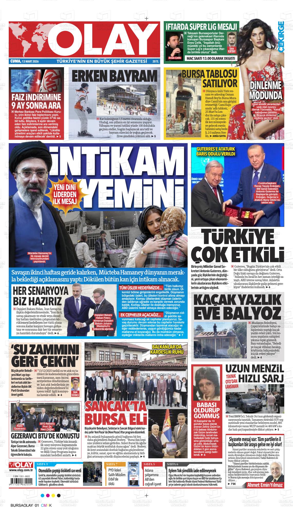 Hatay Olay 13.03.2026