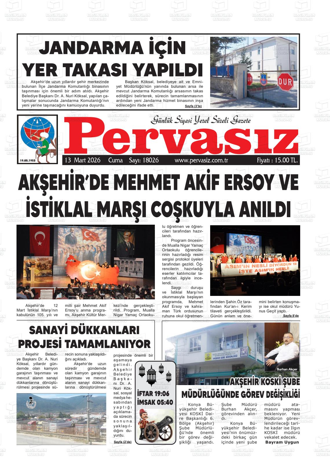 Konya Pervasiz 13.03.2026