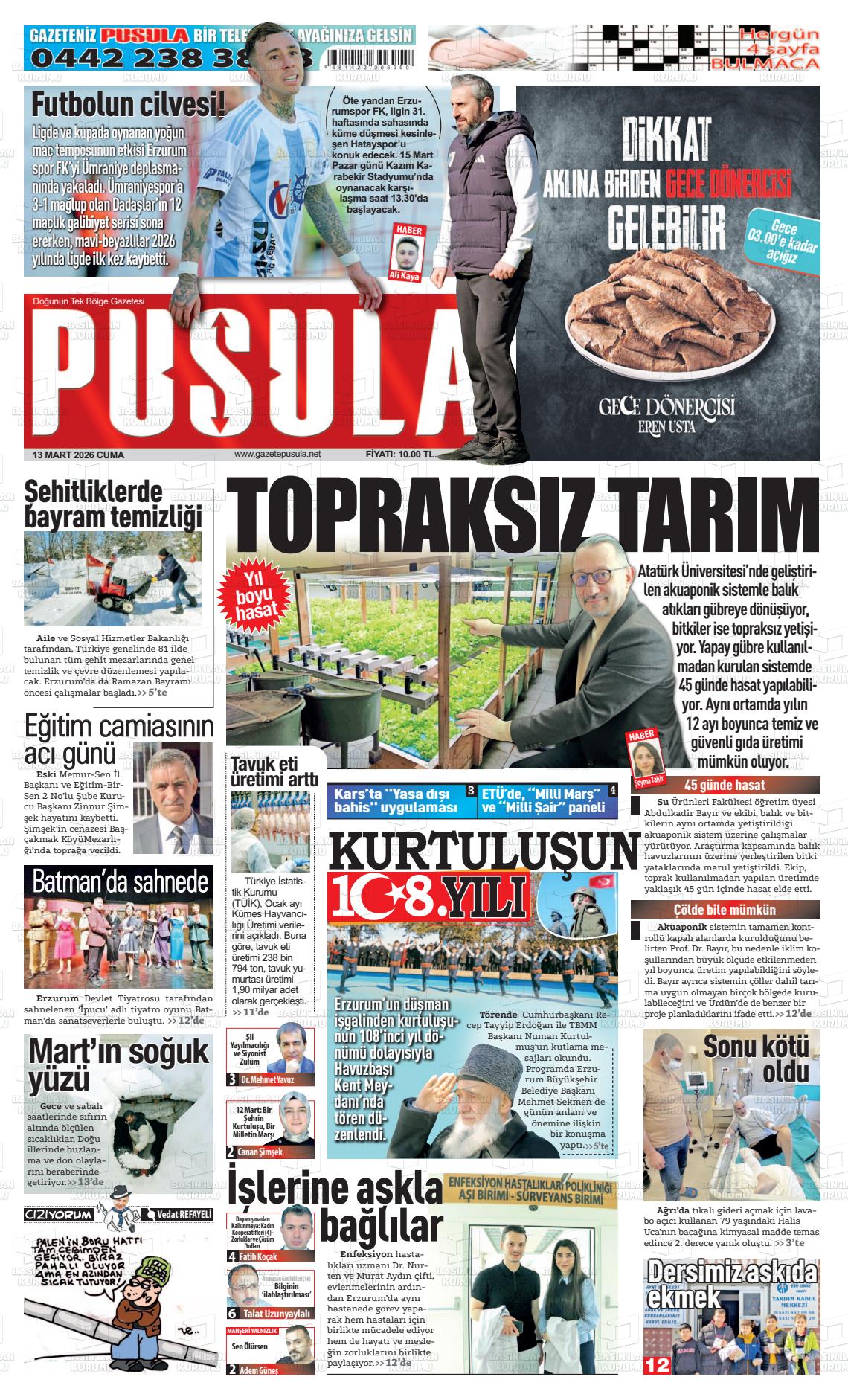 Zonguldak Pusula 13.03.2026