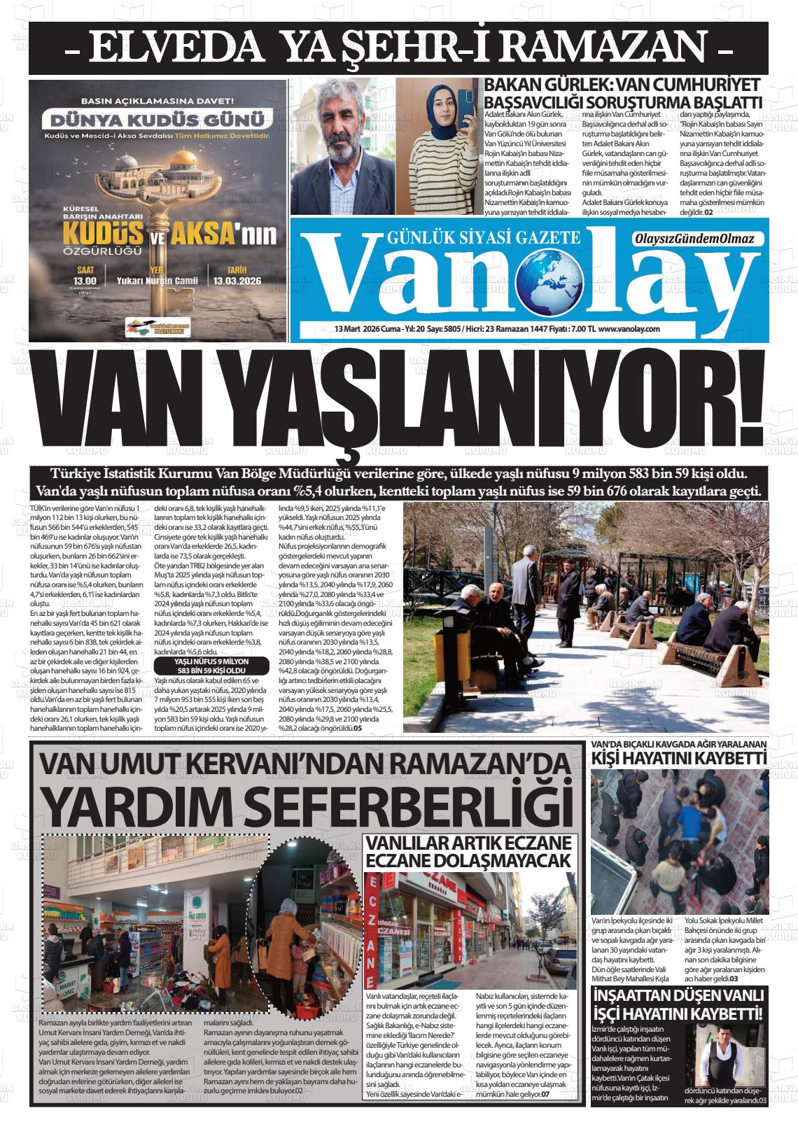Van Olay 13.03.2026