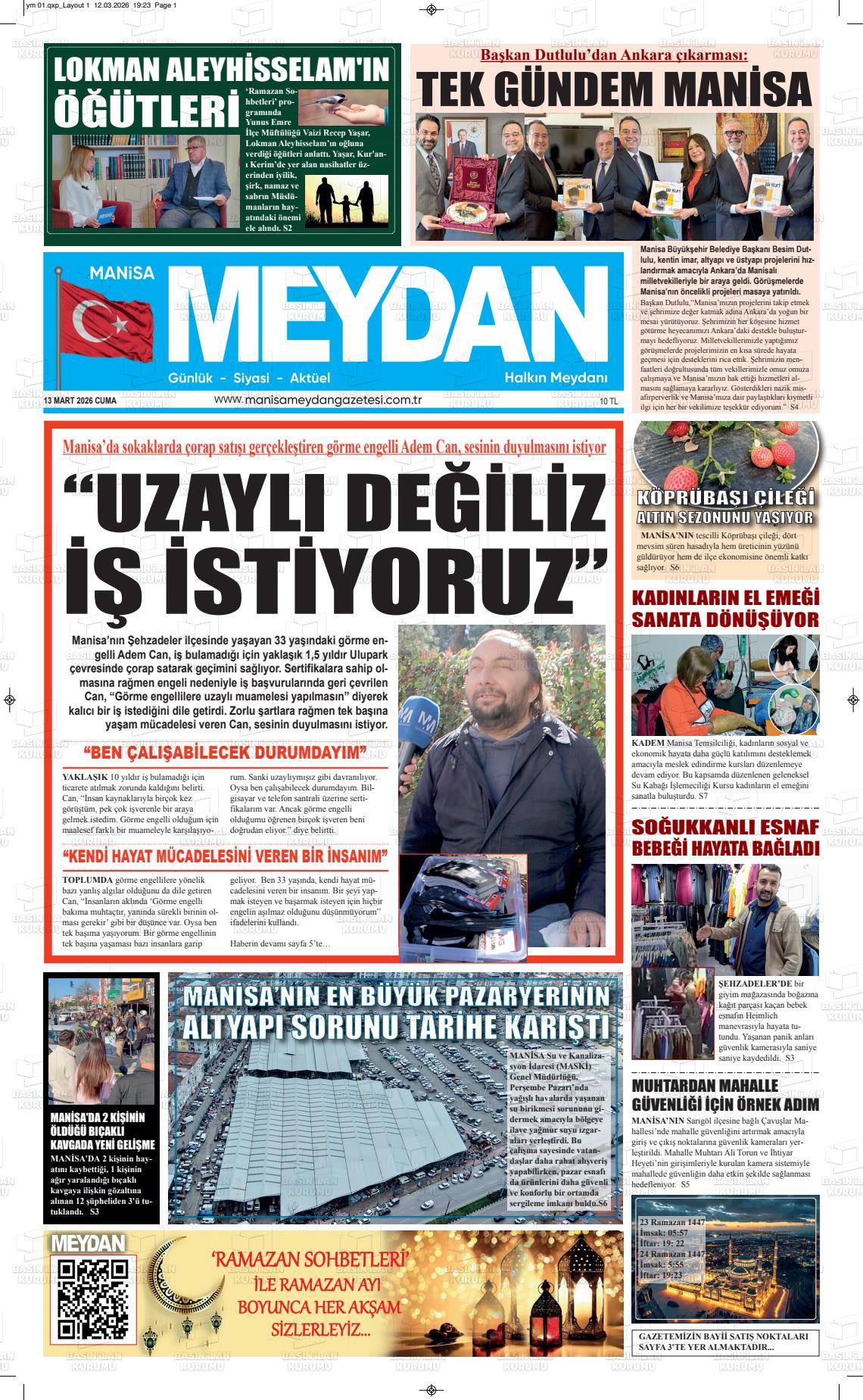 Manisa Yeni 13.03.2026