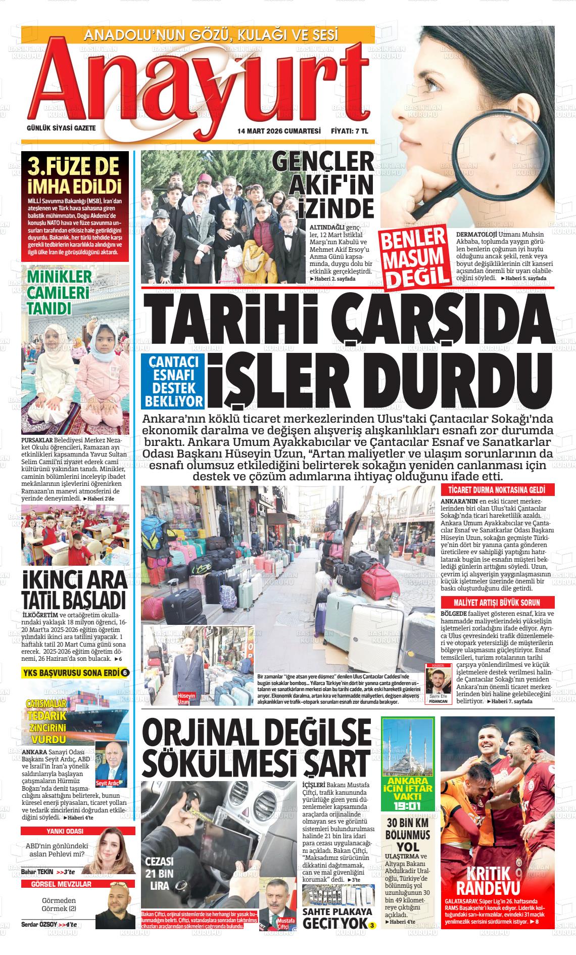 Ankara Anayurt 14.03.2026