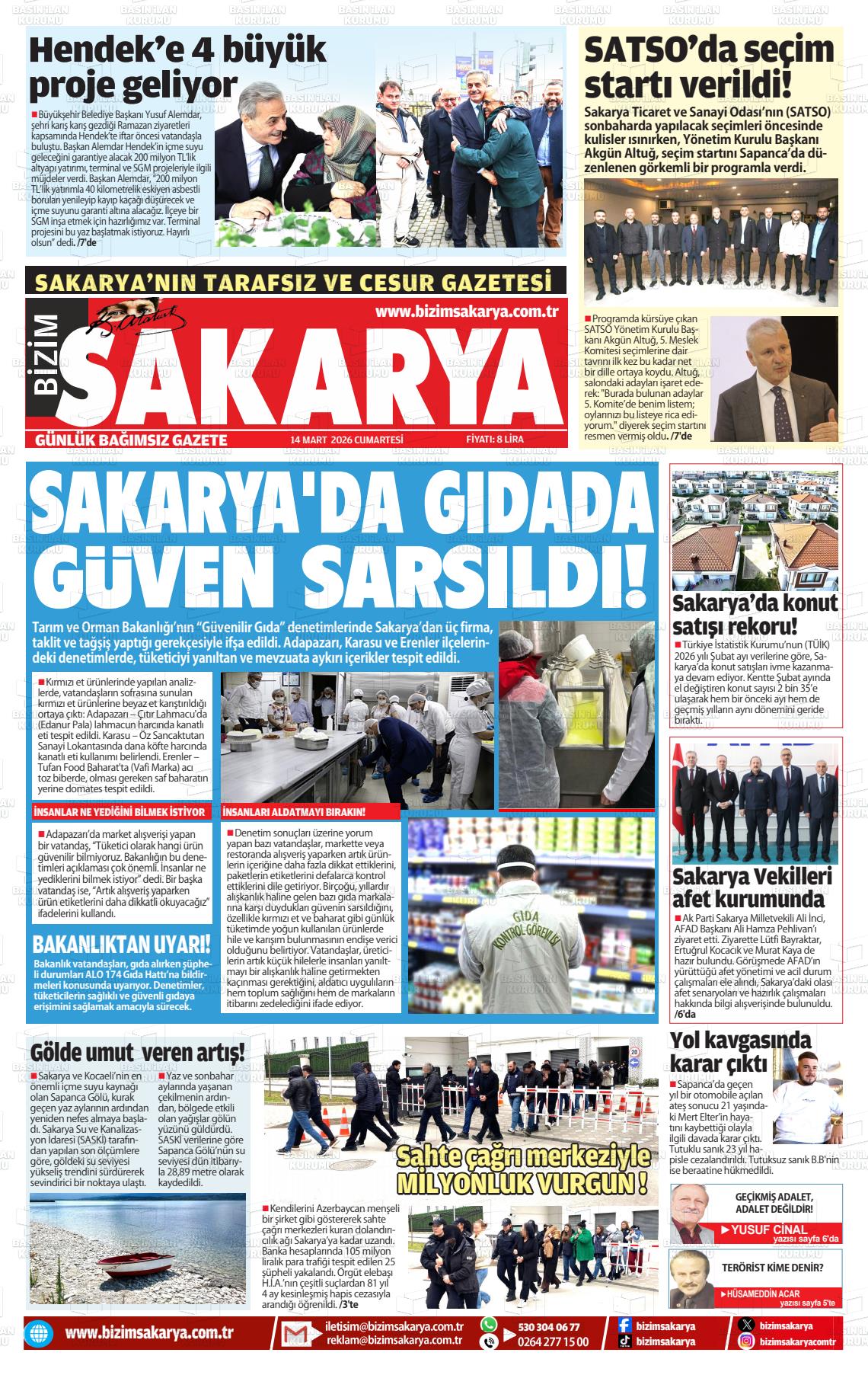 Sakarya Bizim 14.03.2026