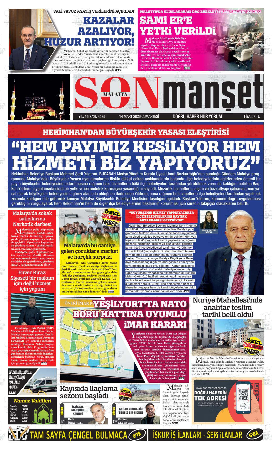 Malatya Busabah 14.03.2026