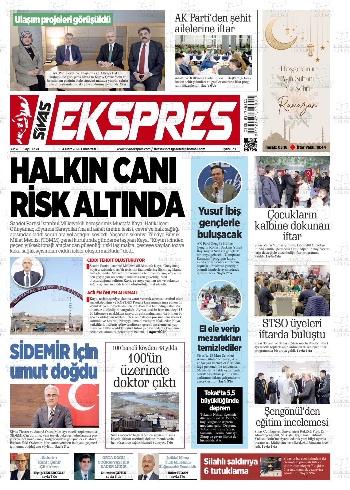 Sivas Hadiselerlehakikat 14.03.2026