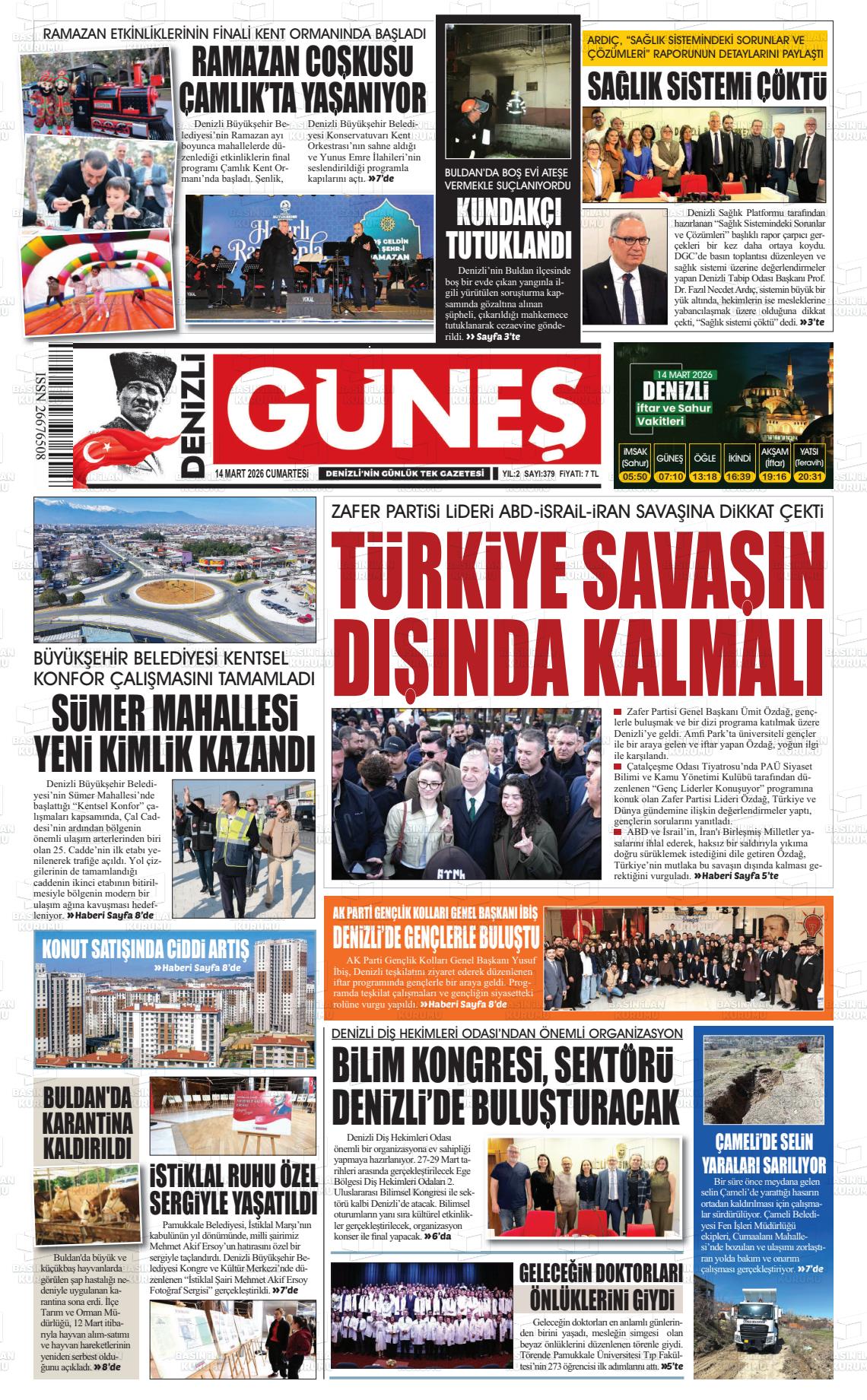 Denizli Hizmet 14.03.2026