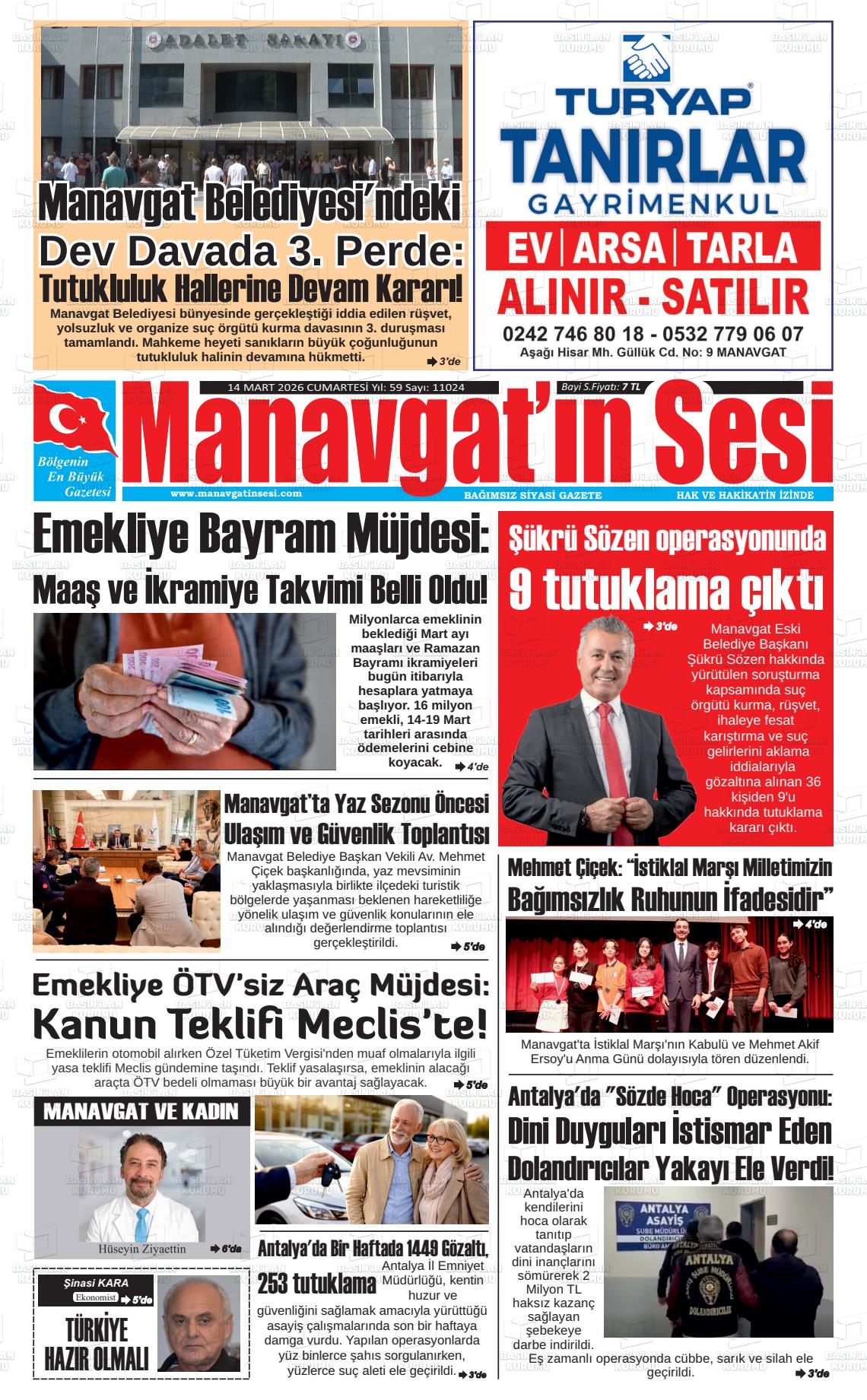 Antalya Manavgatinsesi 14.03.2026