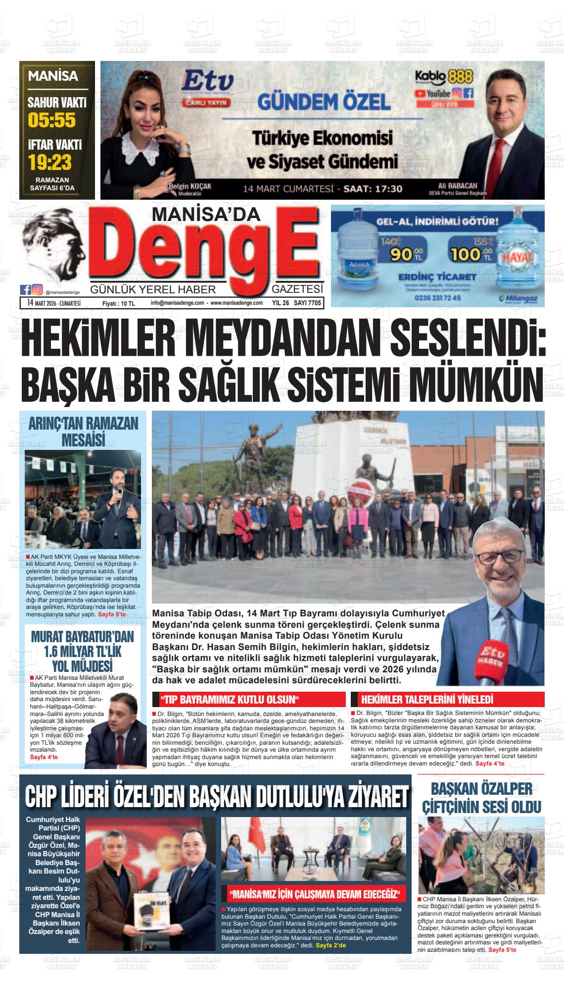 Manisa Dadenge 14.03.2026