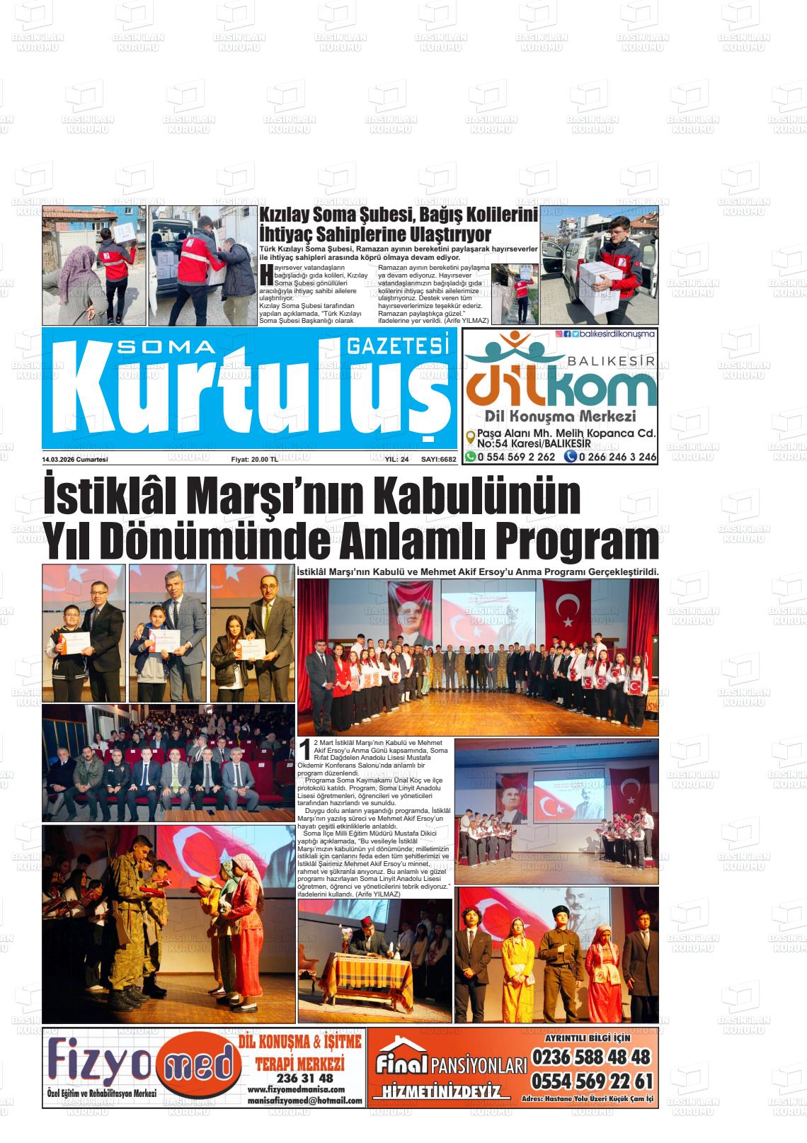 Manisa Somagundem 14.03.2026