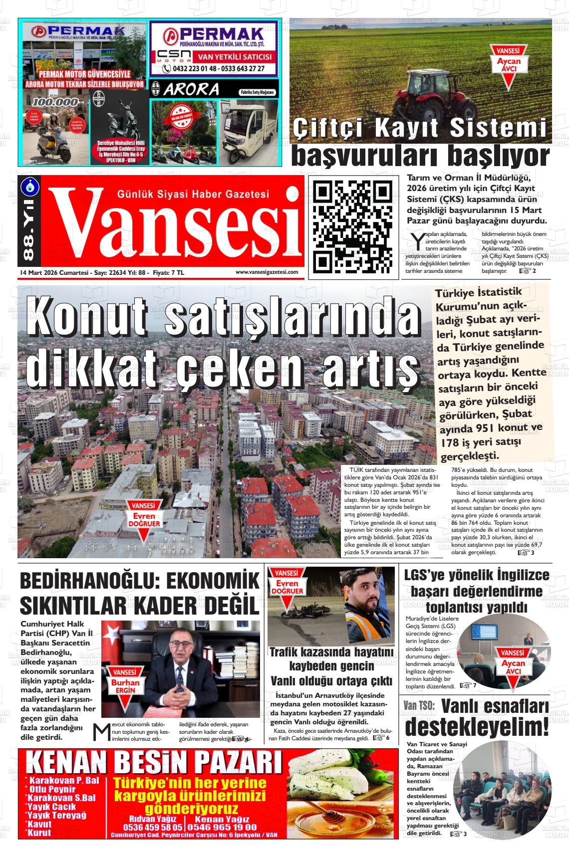 Van Sesi 14.03.2026