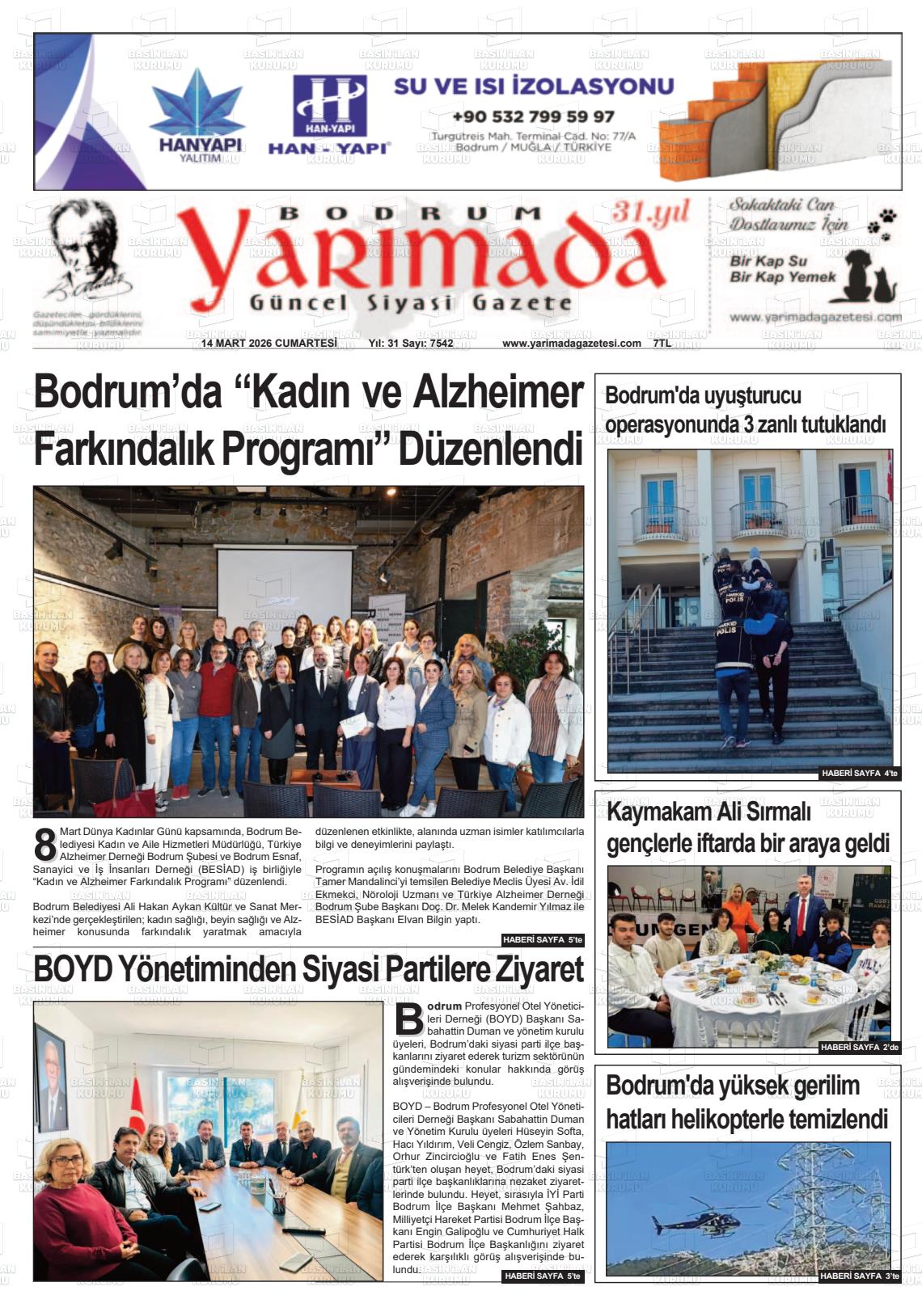 Mugla Yarimada 14.03.2026