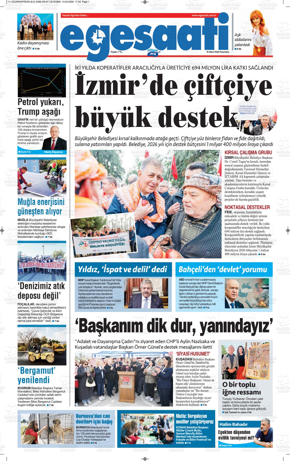 Izmir Haberekspres 16.03.2026