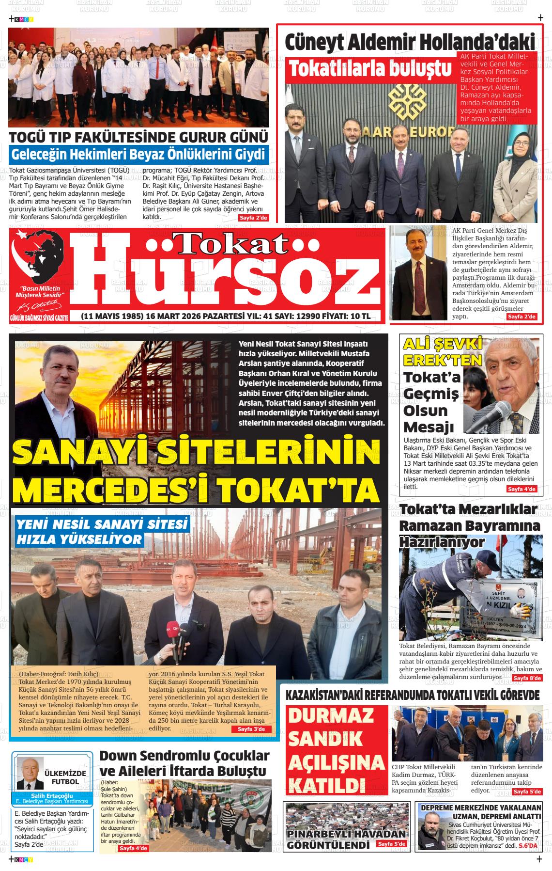 Tokat Hursoz 16.03.2026