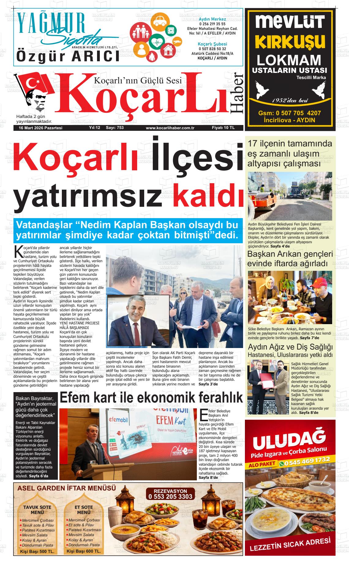 Aydin Kocarlihaber 16.03.2026