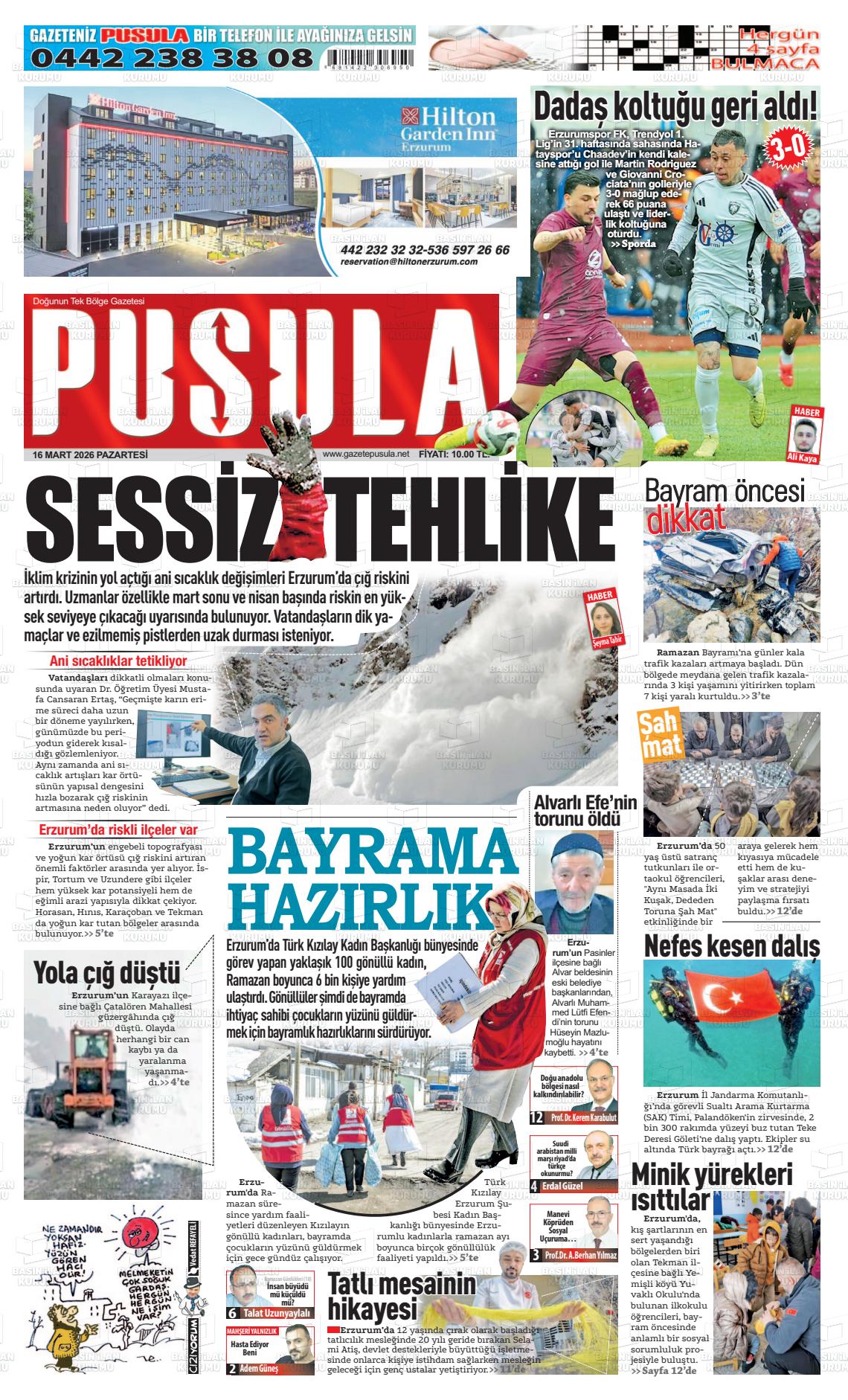 Zonguldak Pusula 16.03.2026