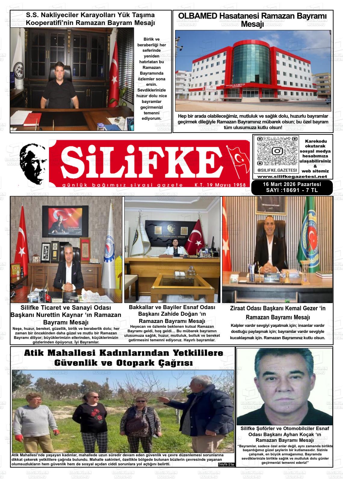 Mersin Silifke 16.03.2026