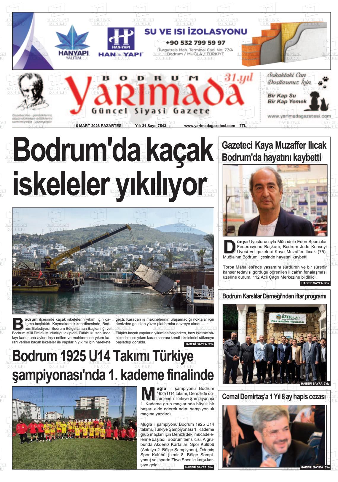 Mugla Yarimada 16.03.2026