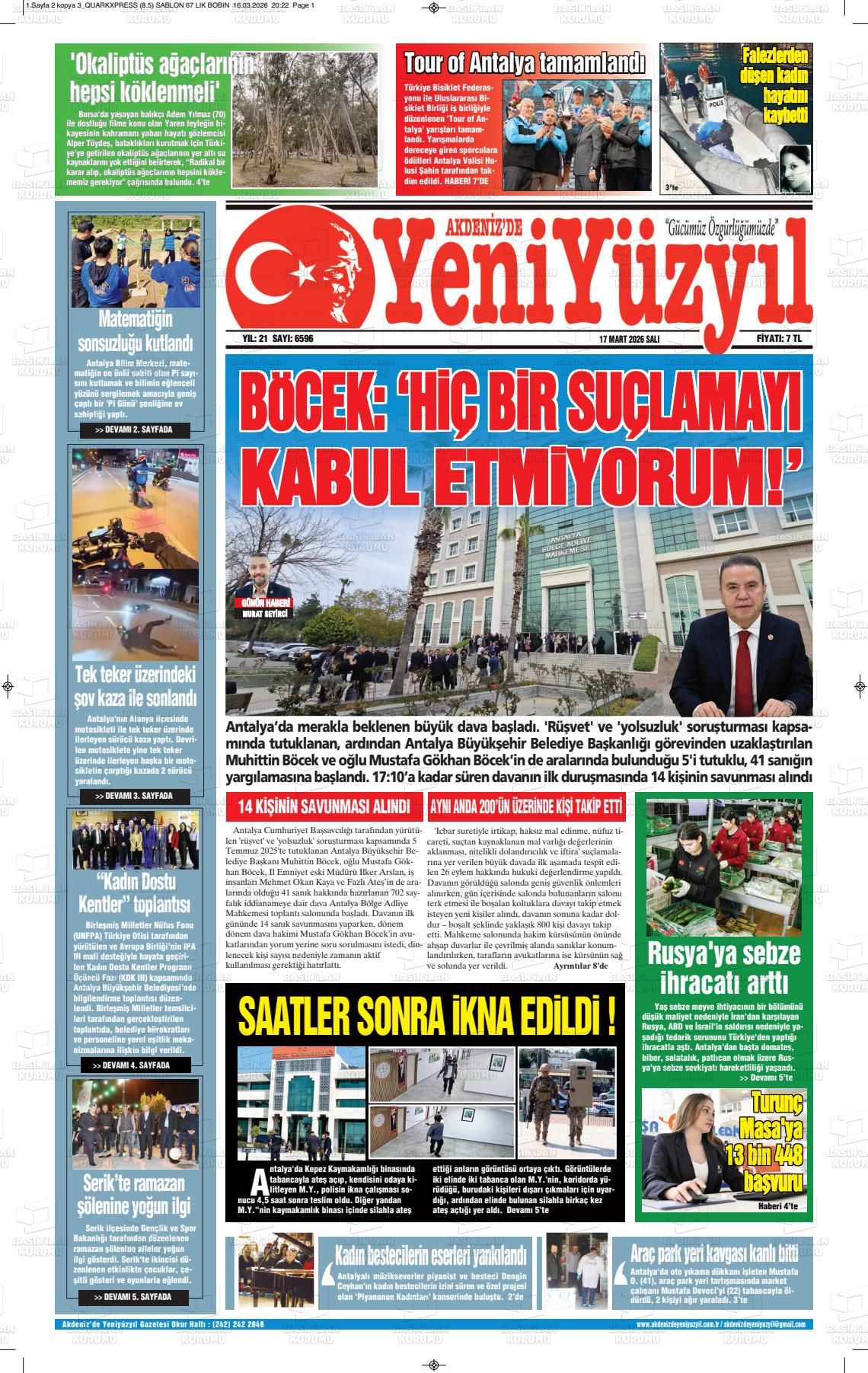 Antalya Akdenizdeyeniyuzyil 17.03.2026