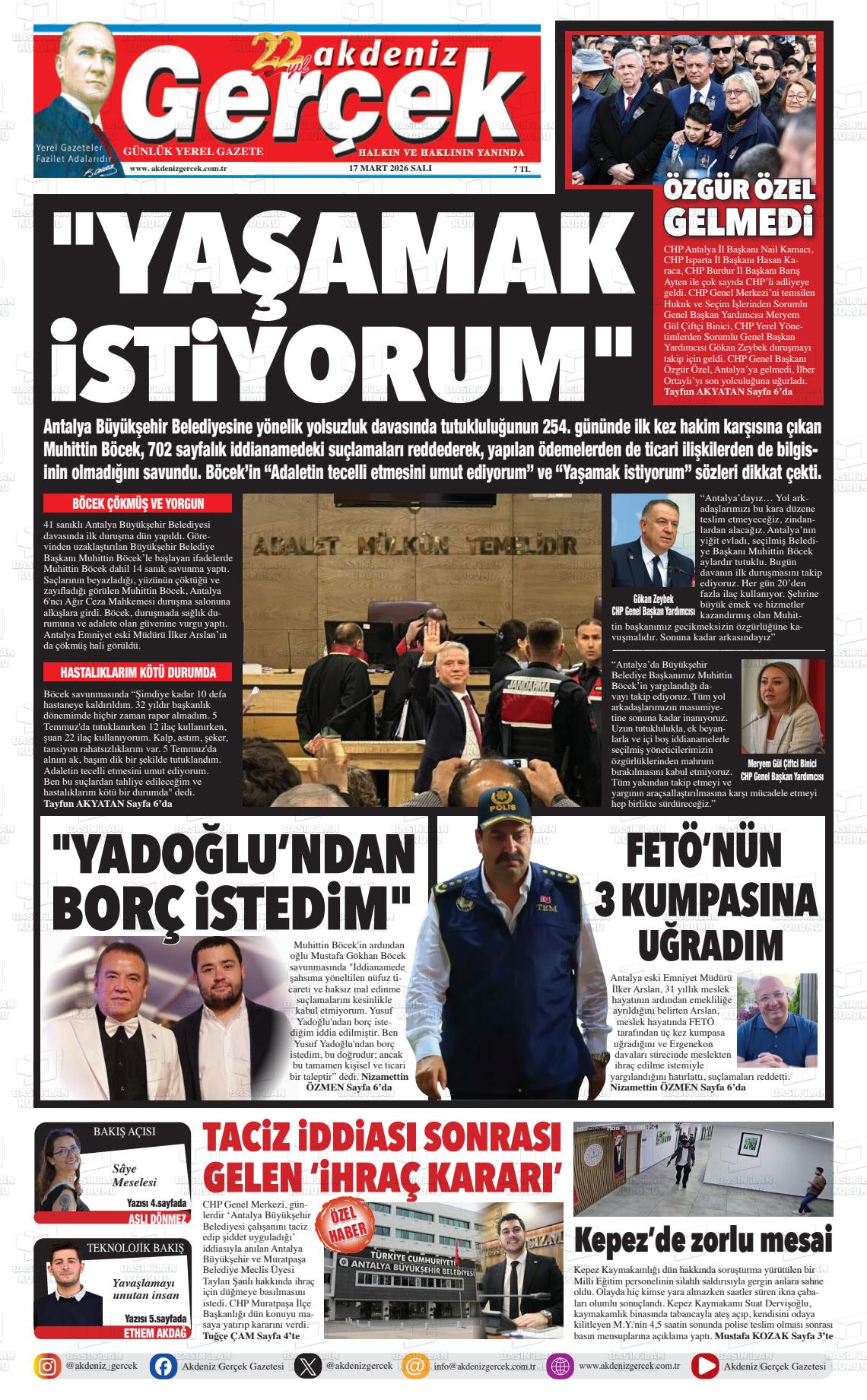 Antalya Akdenizgercek 17.03.2026